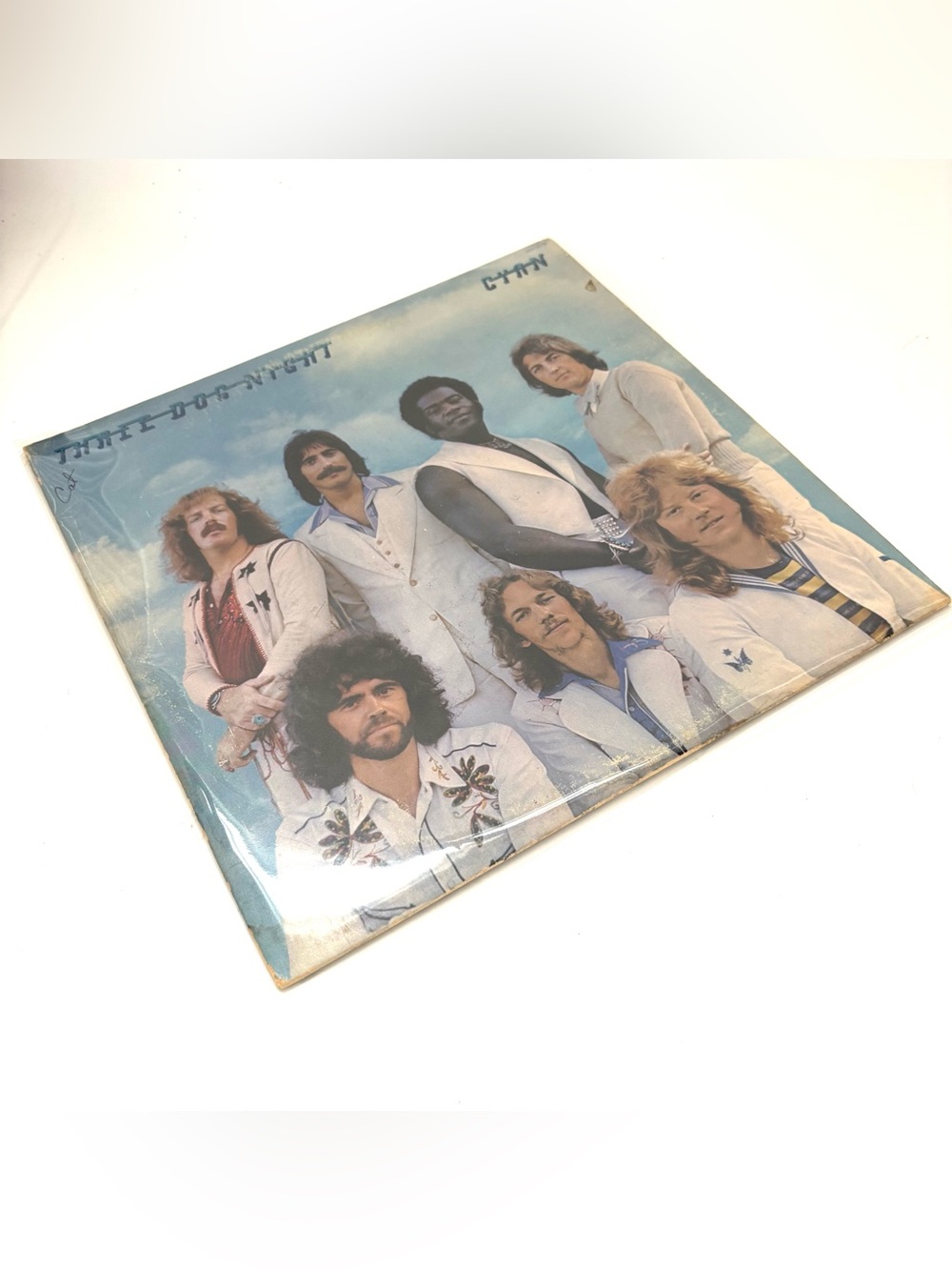 Original THREE DOG NIGHT "CYAN" Vinyl LP Album ABC DUNHILL RECORDS 1973